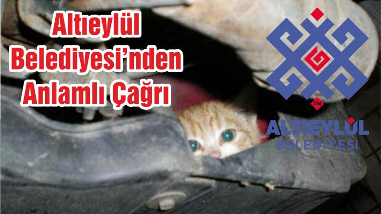 Altıeylül Belediyesi’nden Anlamlı Çağrı