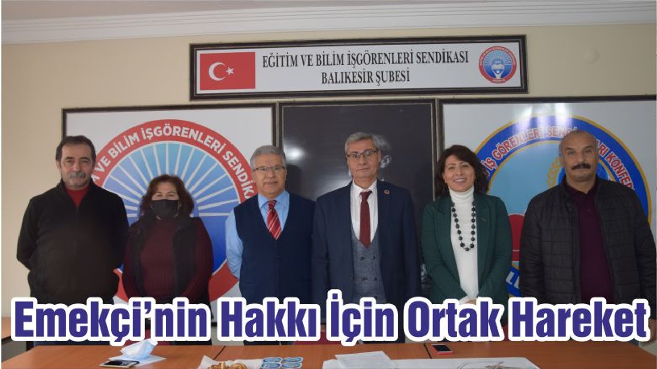 Emekçi’nin Hakkı İçin Ortak Hareket