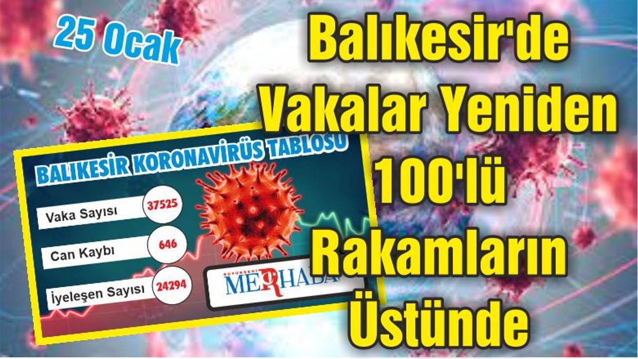 Vakalar Yeniden 100'lü Rakamların Üstünde