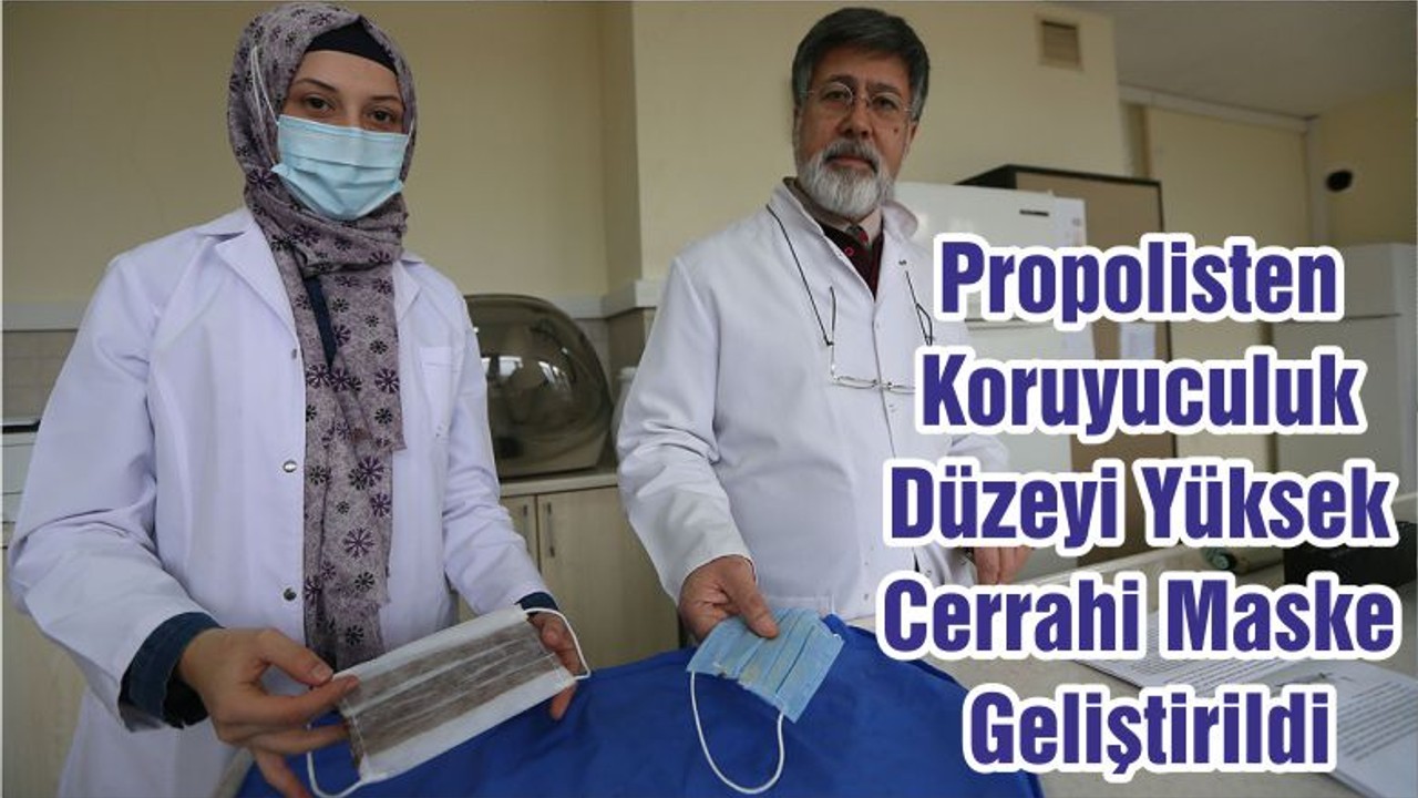 Propolisten Koruyuculuk Düzeyi Yüksek Cerrahi Maske Geliştirildi