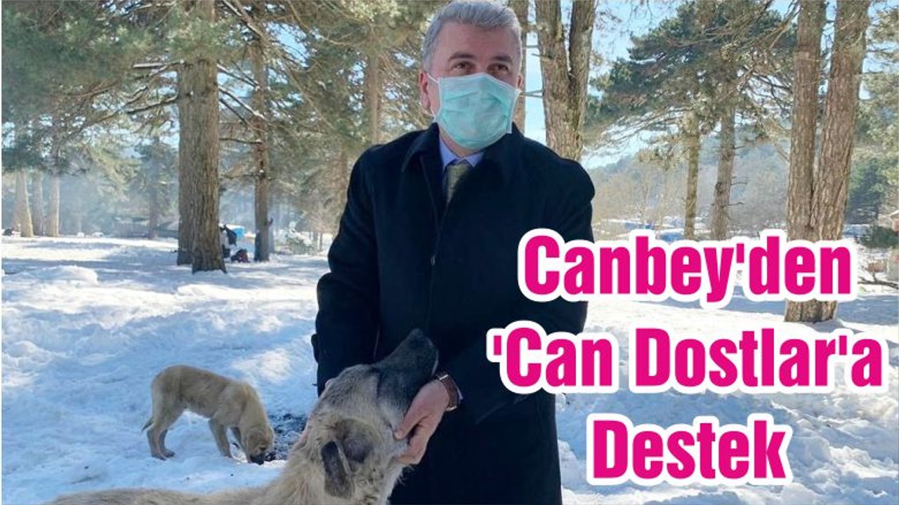 Canbey'den 'Can Dostlar'a Destek