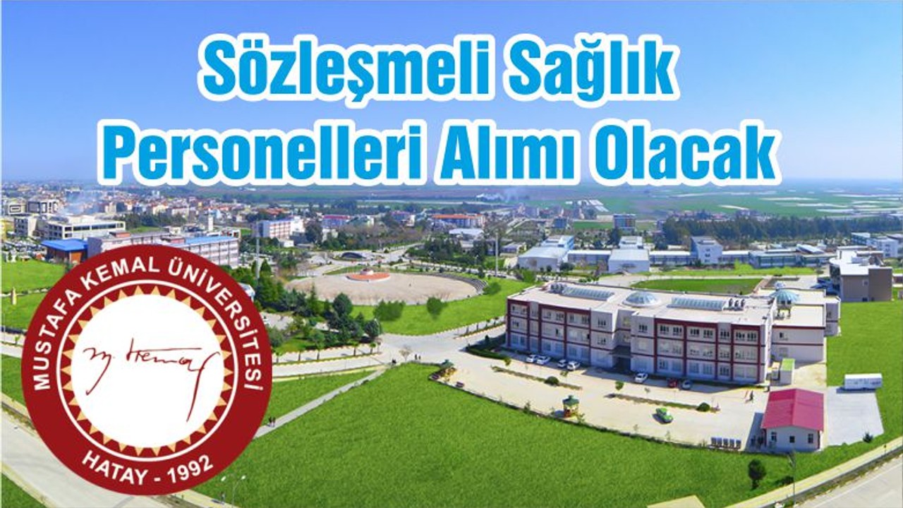 Sözleşmeli Sağlık Personelleri Alımı Olacak