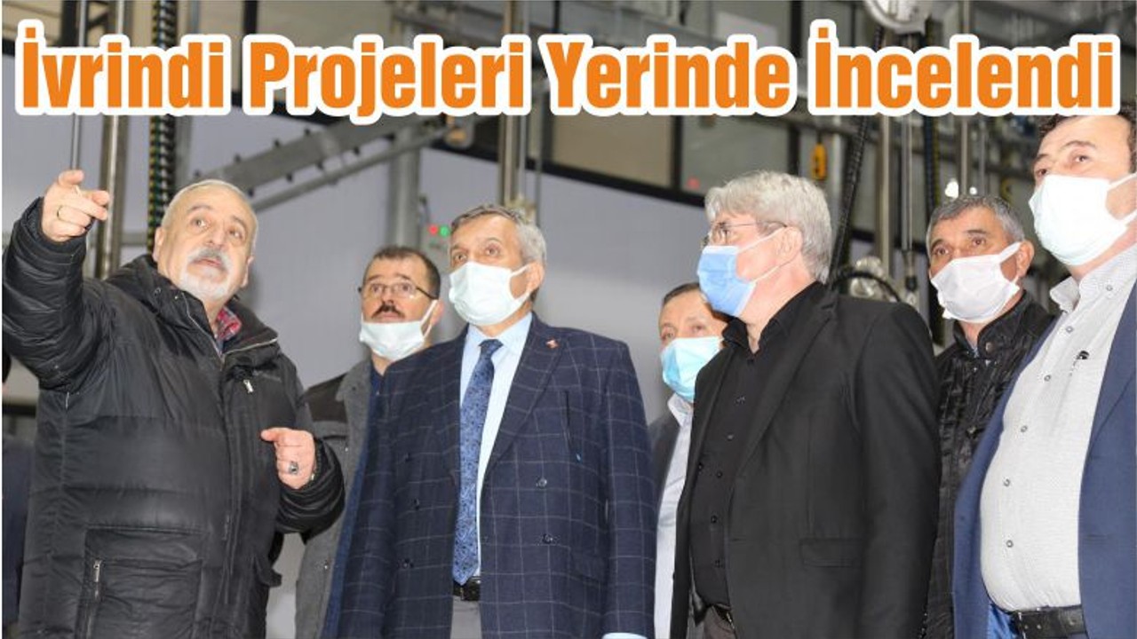 İvrindi Projeleri Yerinde İncelendi