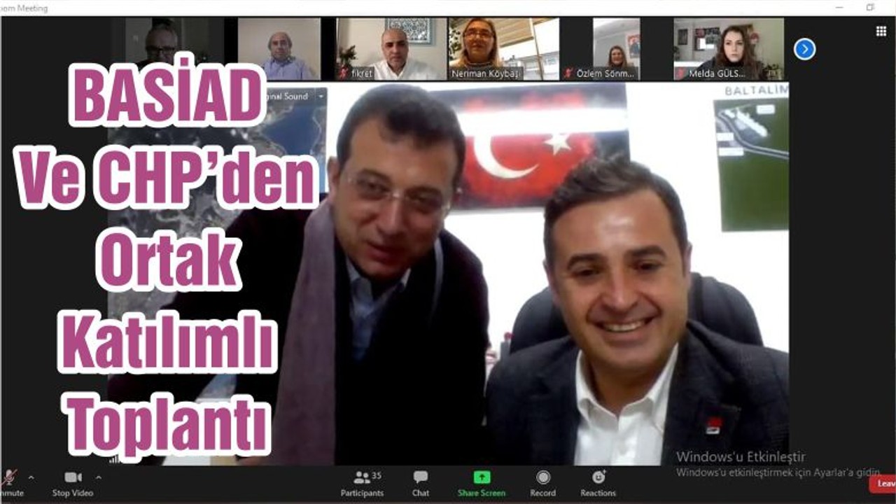 BASİAD Ve CHP’den Ortak Katılımlı Toplantı
