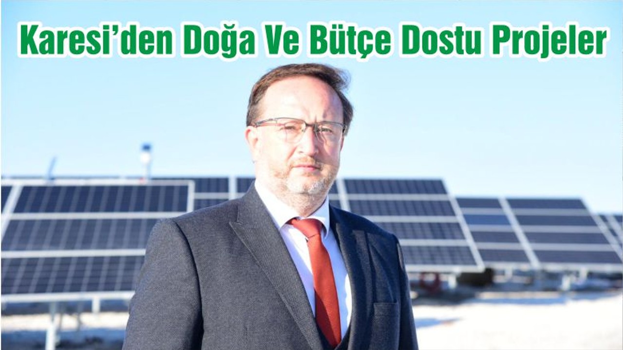 Karesi’den Doğa Ve Bütçe Dostu Projeler