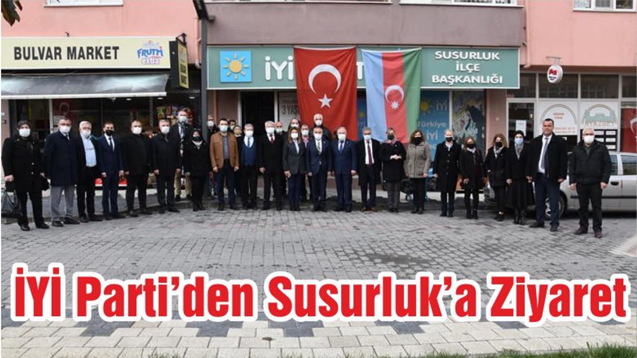 İYİ Parti’den Susurluk’a Ziyaret