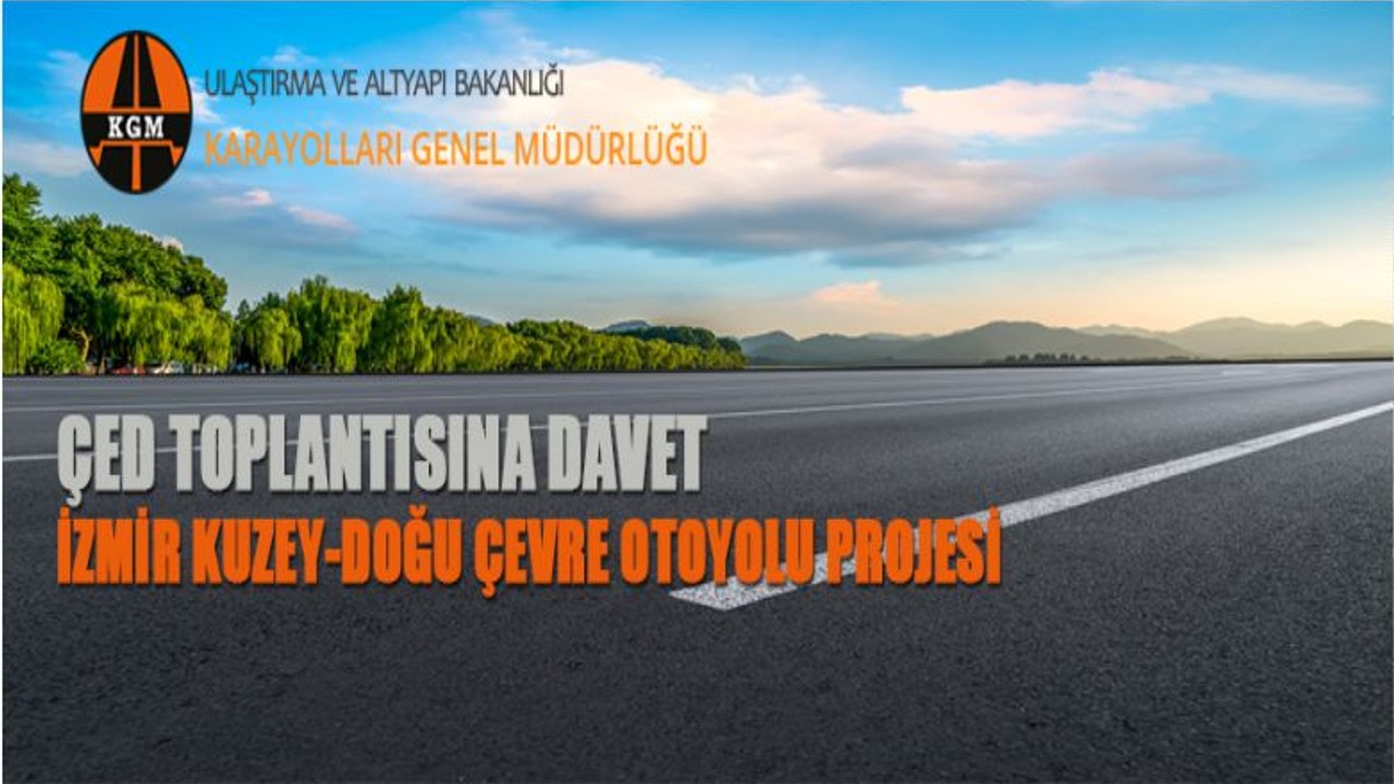 ÇED Sürecine Halkın Katılımı Toplantı Daveti