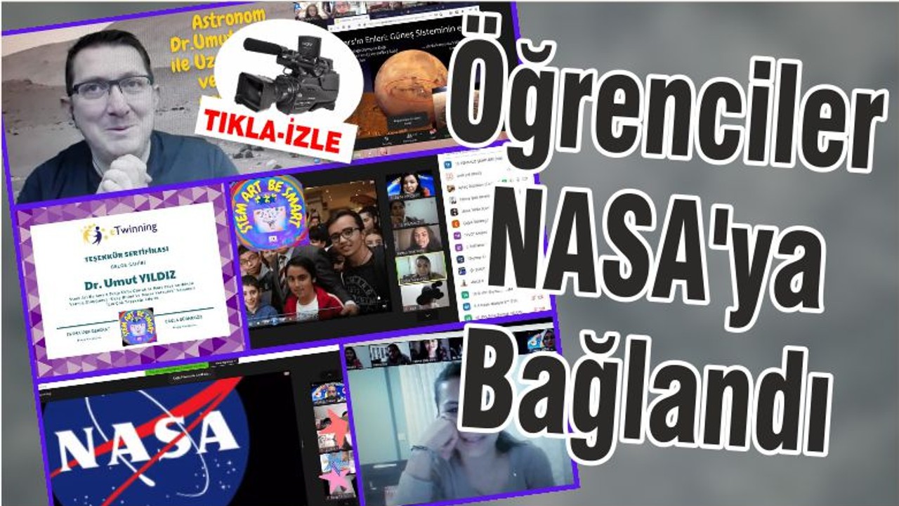 Öğrenciler NASA'ya Bağlandı