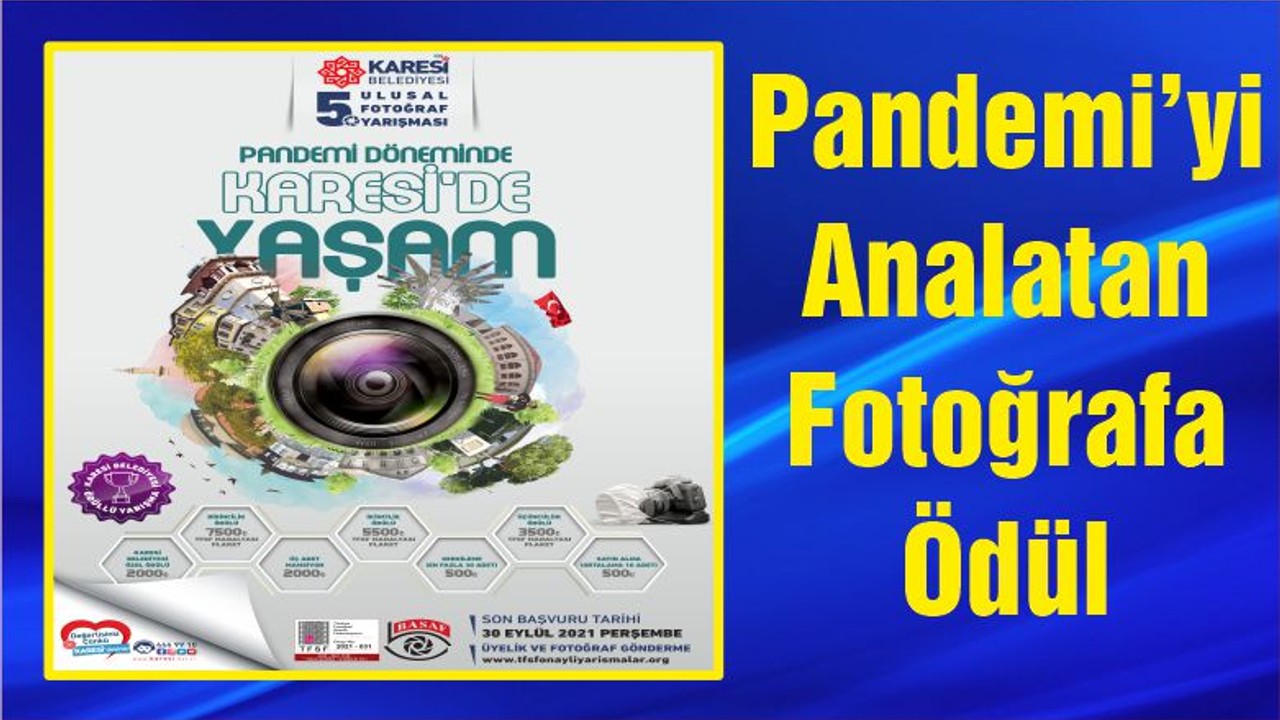Pandemi’yi Analatan Fotoğrafa Ödül
