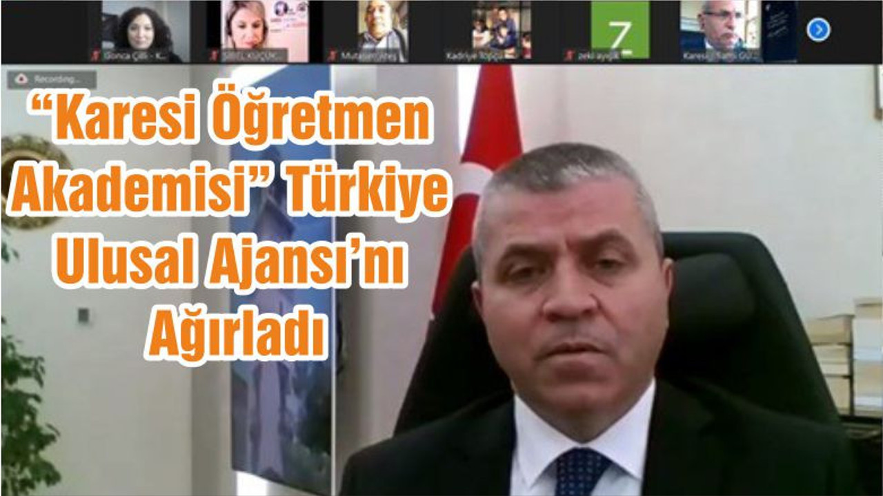 “Karesi Öğretmen Akademisi” Türkiye Ulusal Ajansı’nı Ağırladı
