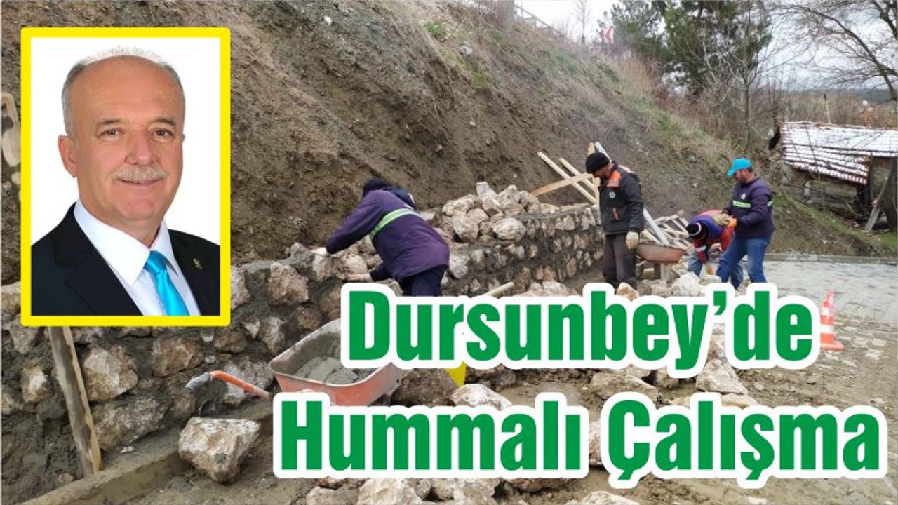Dursunbey’de Hummalı Çalışma