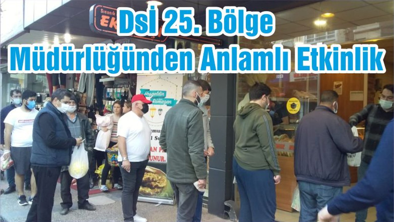 DSİ 25. Bölge Müdürlüğünden Anlamlı Etkinlik