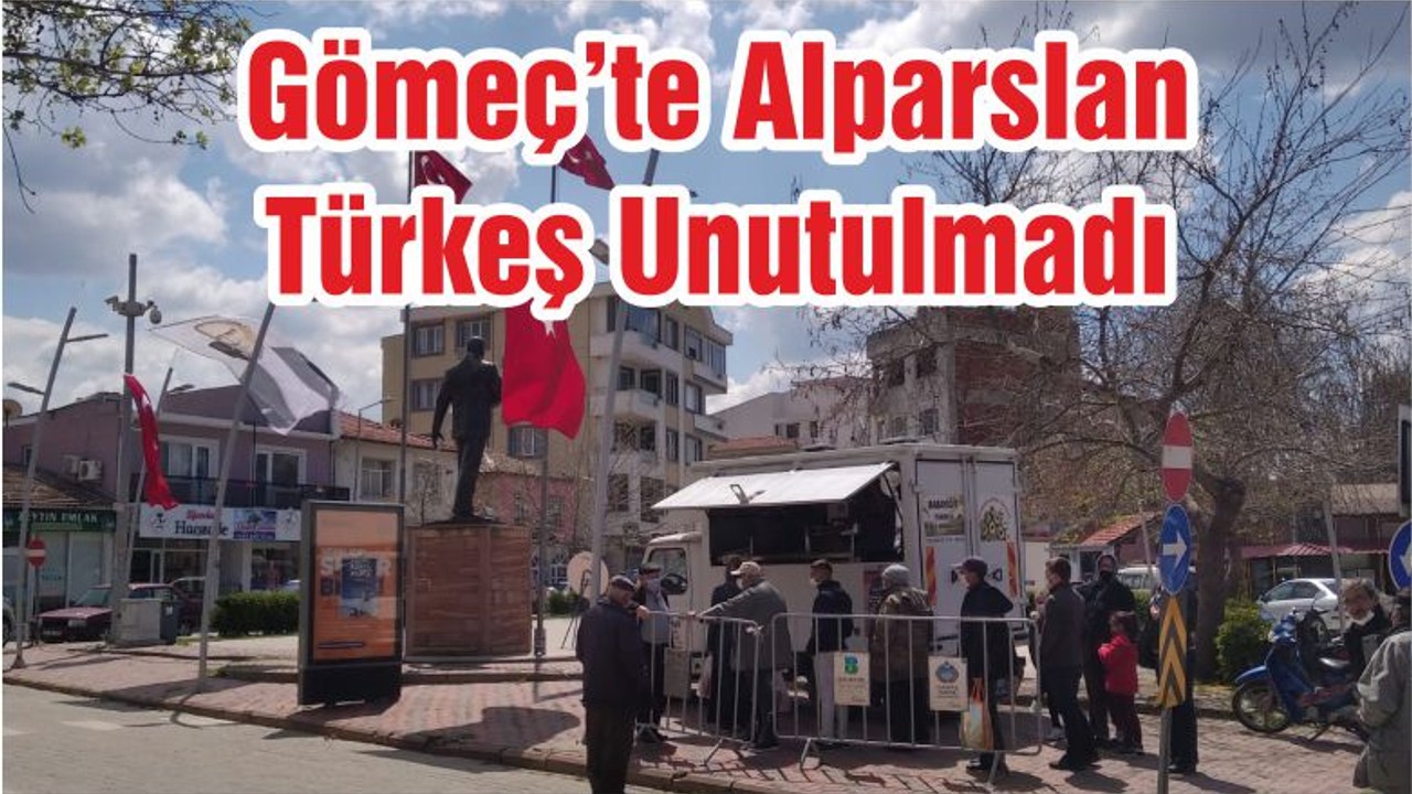 Gömeç’te Alparslan Türkeş Unutulmadı
