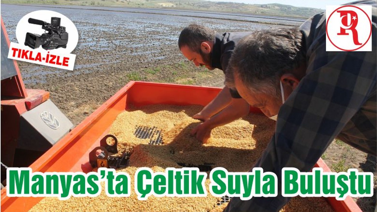 Manyas’ta Çeltik Suyla Buluştu