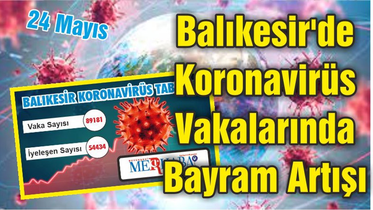 Balıkesir'de Koronavirüs Vakalarında Bayram Artışı