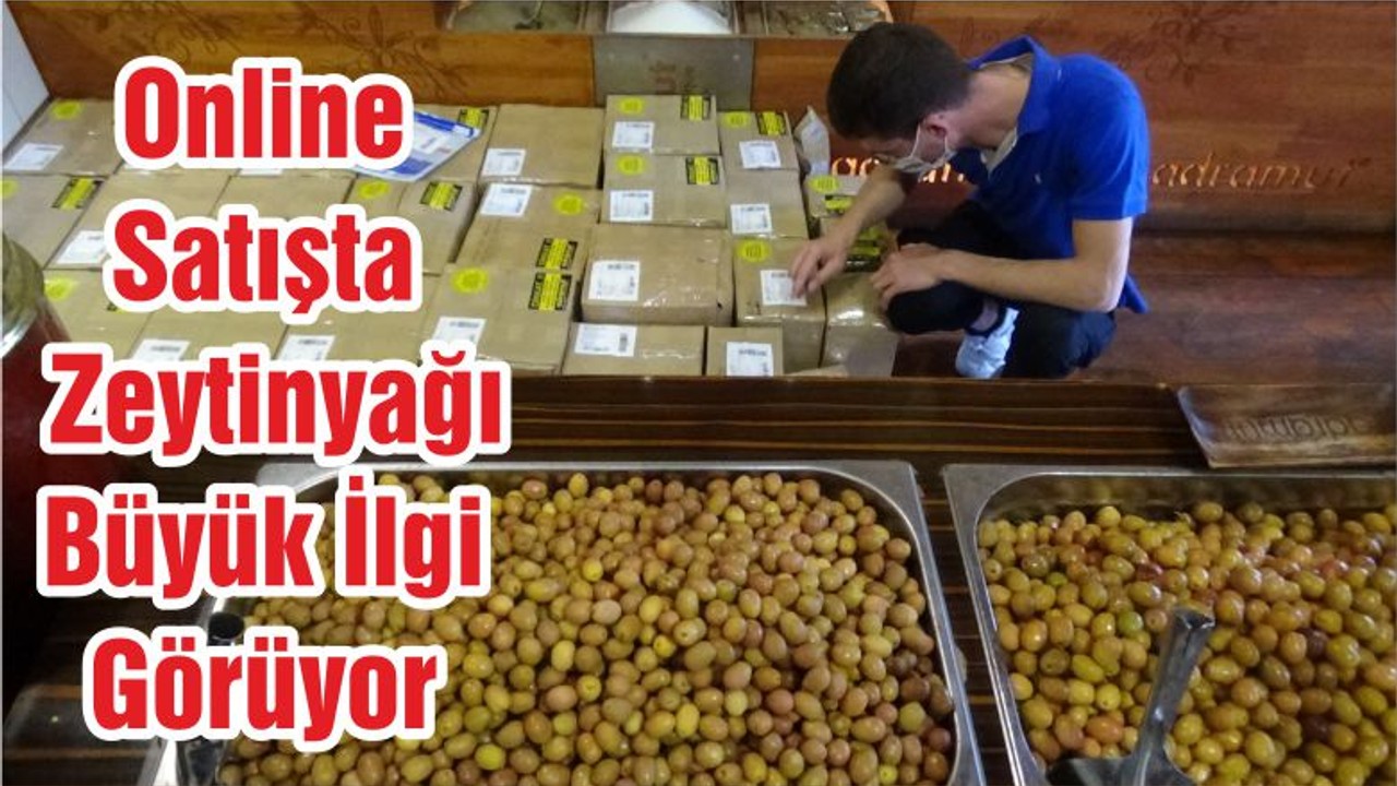 Online Satışta Zeytinyağı Büyük İlgi Görüyor