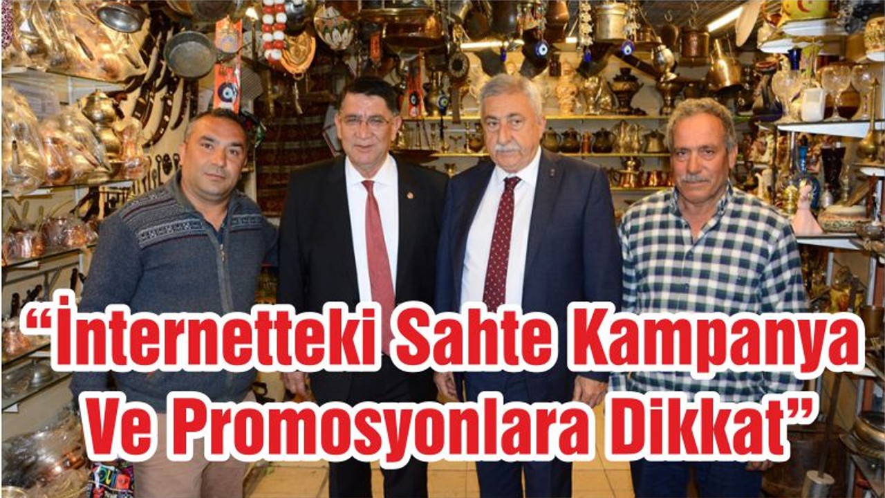 “İnternetteki Sahte Kampanya Ve Promosyonlara Dikkat”