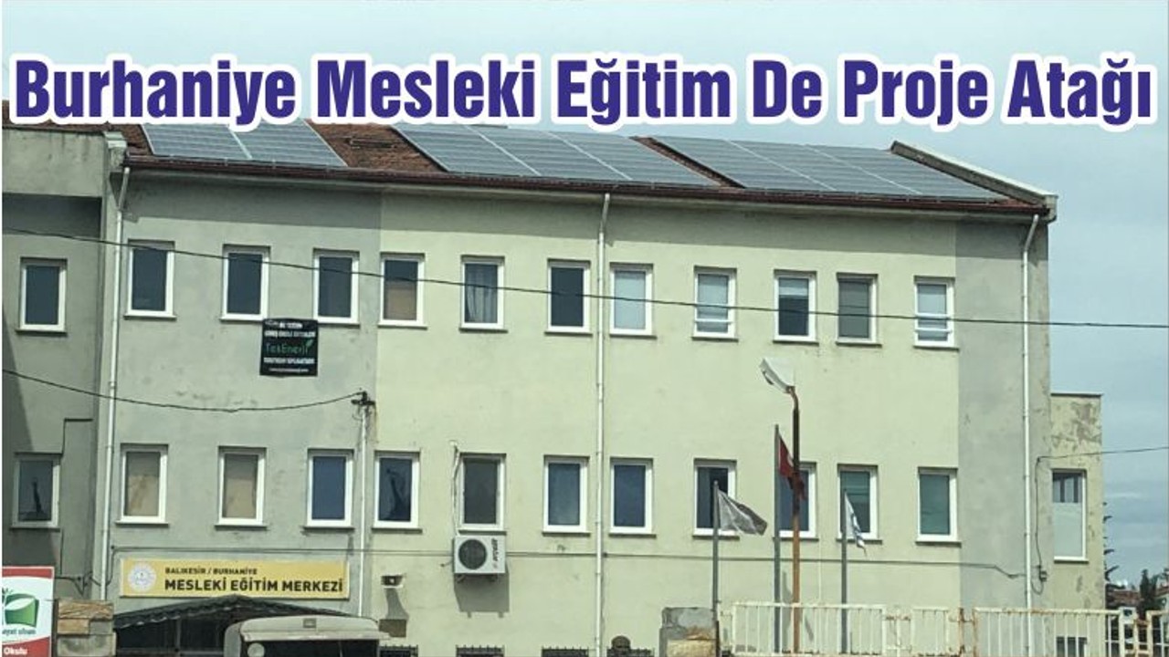 Burhaniye Mesleki Eğitim De Proje Atağı