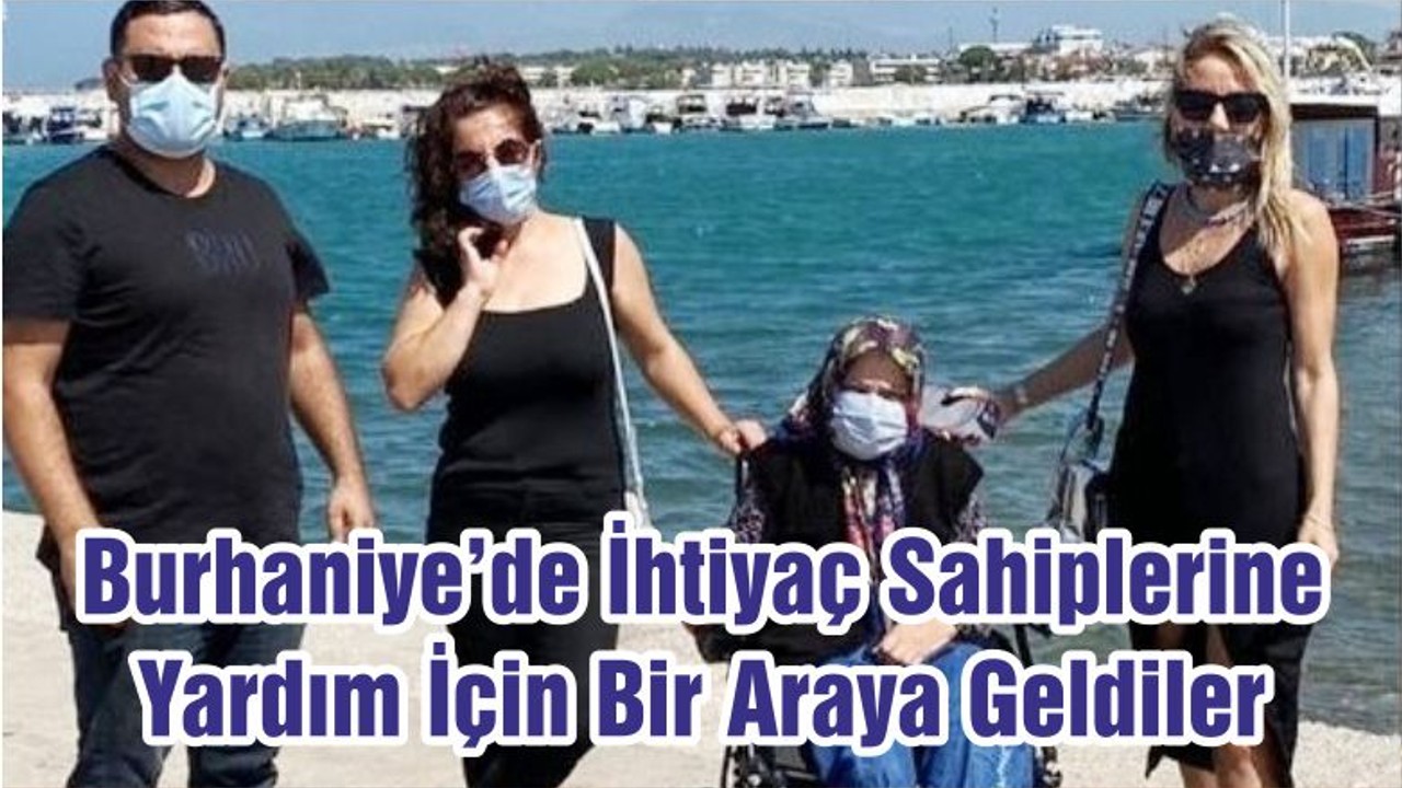 Burhaniye’de İhtiyaç Sahiplerine Yardım İçin Bir Araya Geldiler