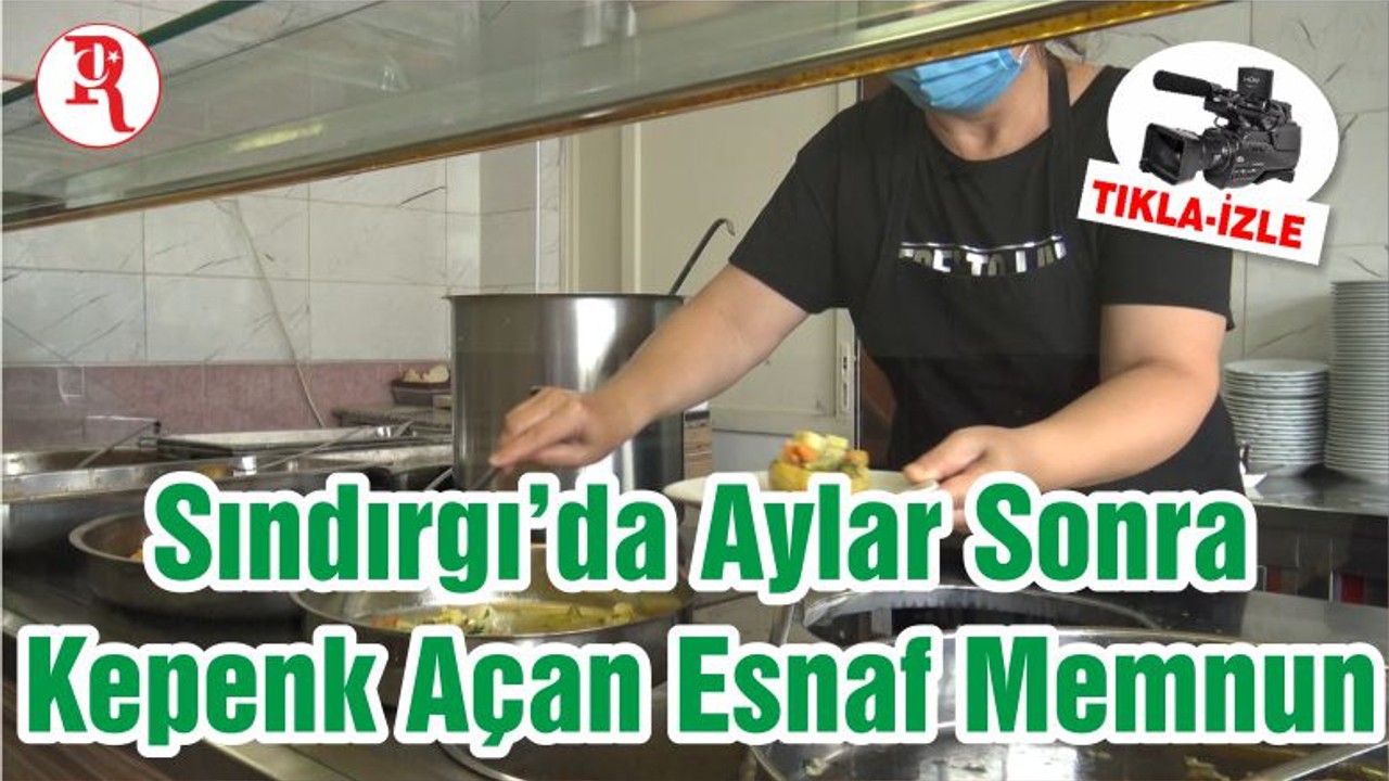 Sındırgı’da Aylar Sonra Kepenk Açan Esnaf Memnun
