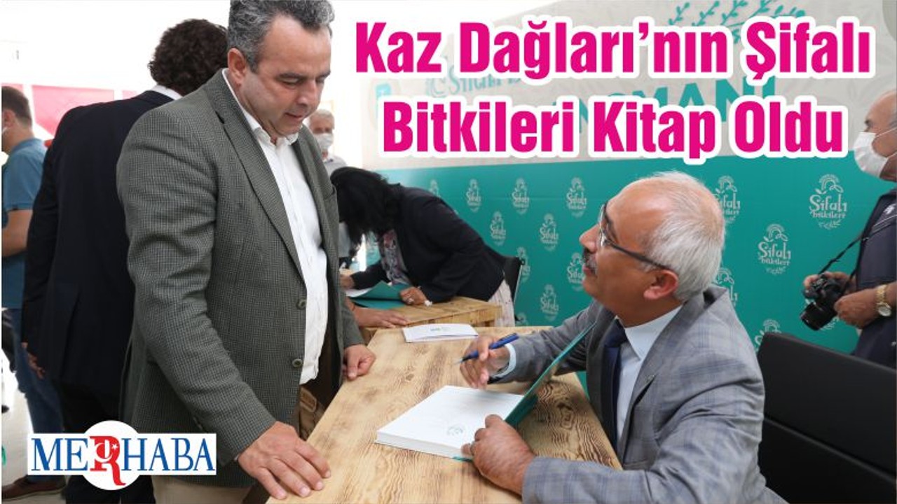 Kaz Dağları’nın Şifalı Bitkileri Kitap Oldu