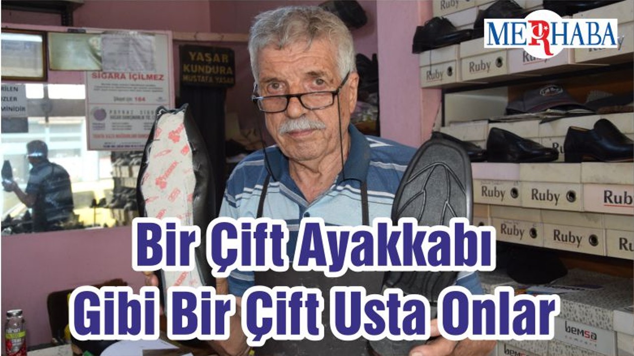 Bir Çift Ayakkabı Gibi Bir Çift Usta Onlar