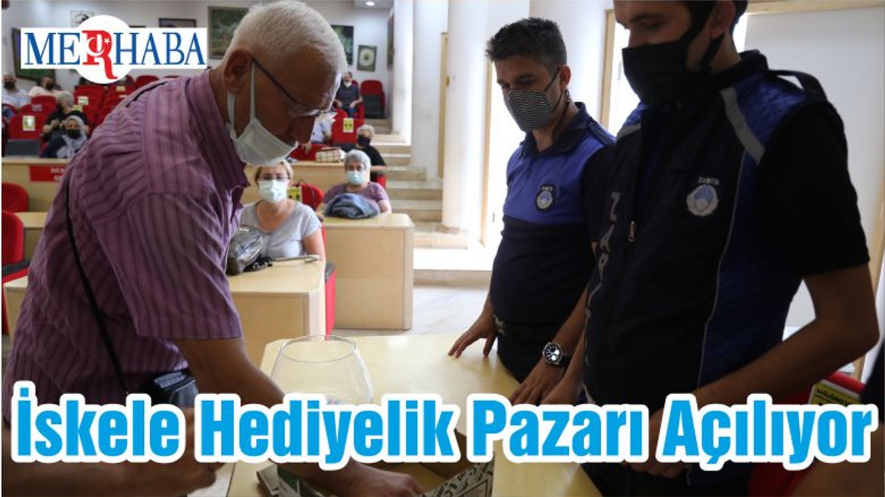İskele Hediyelik Pazarı Açılıyor