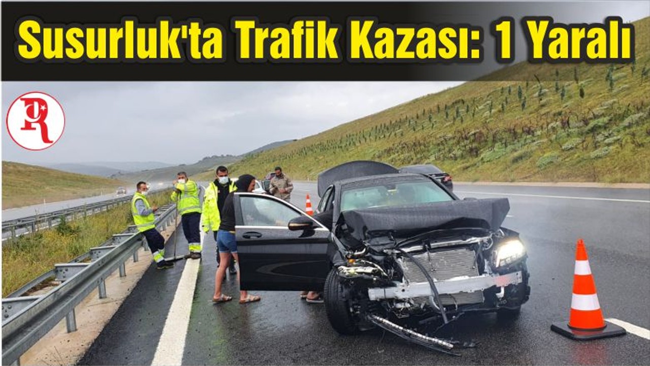 Susurluk'ta Trafik Kazası: 1 Yaralı