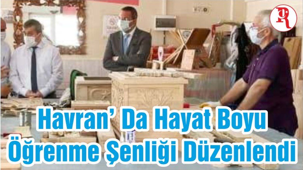 Havran’ Da Hayat Boyu Öğrenme Şenliği Düzenlendi