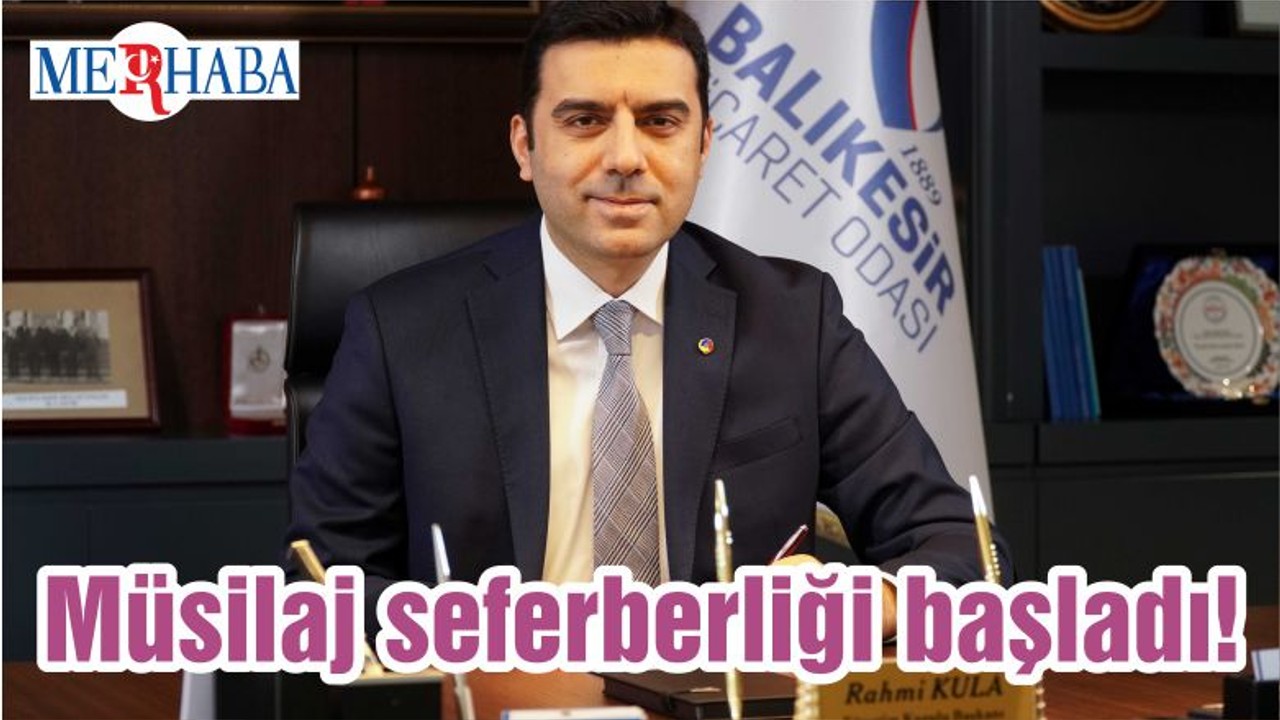 Müsilaj seferberliği başladı!