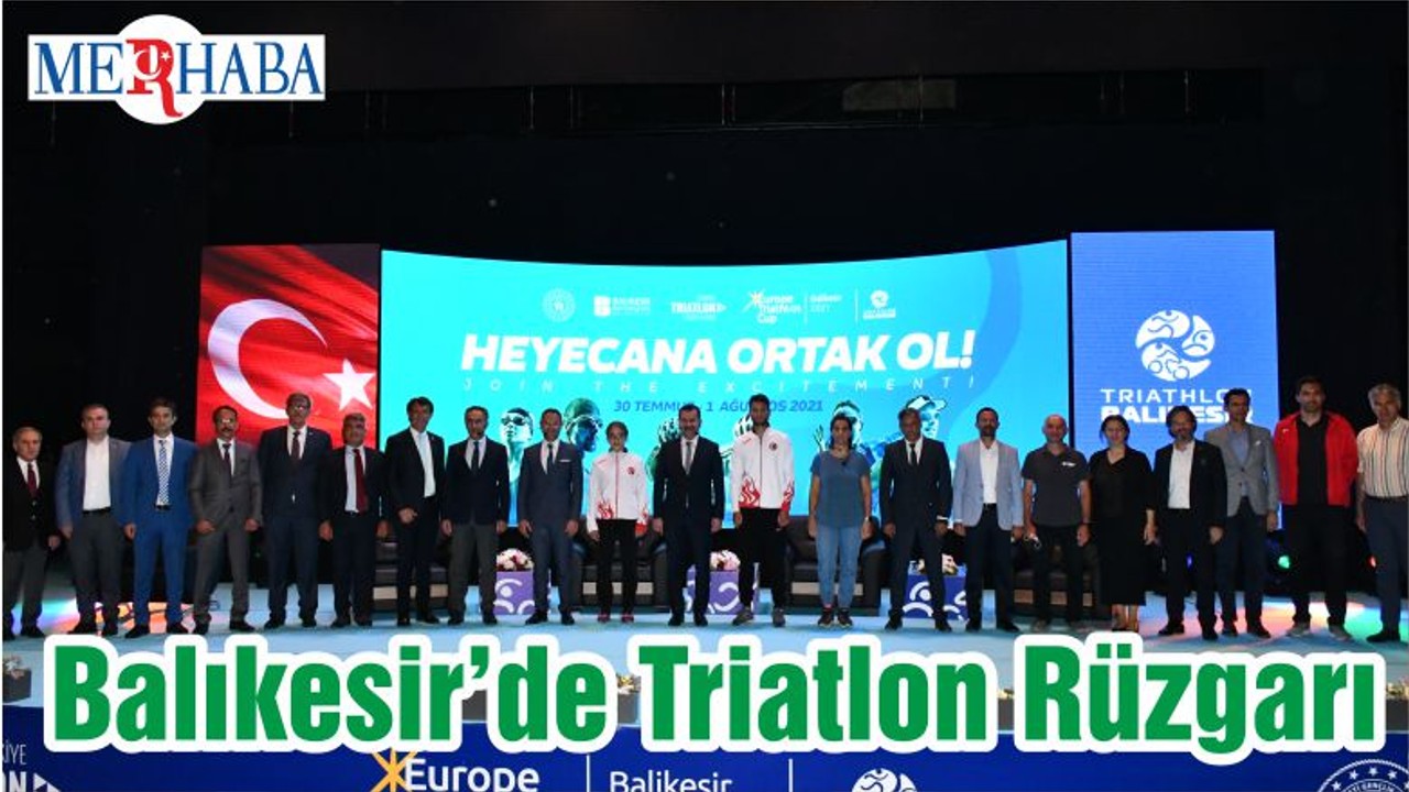 Balıkesir’de Triatlon Rüzgarı