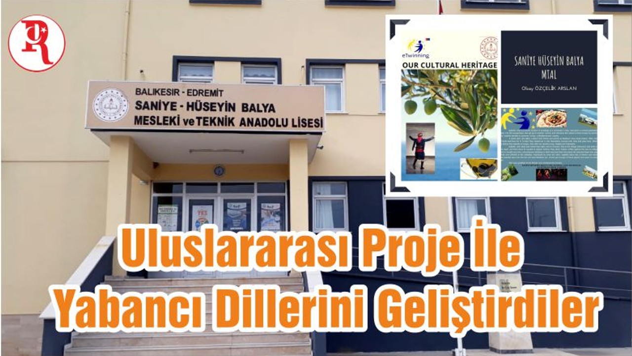 Uluslararası Proje İle Yabancı Dillerini Geliştirdiler