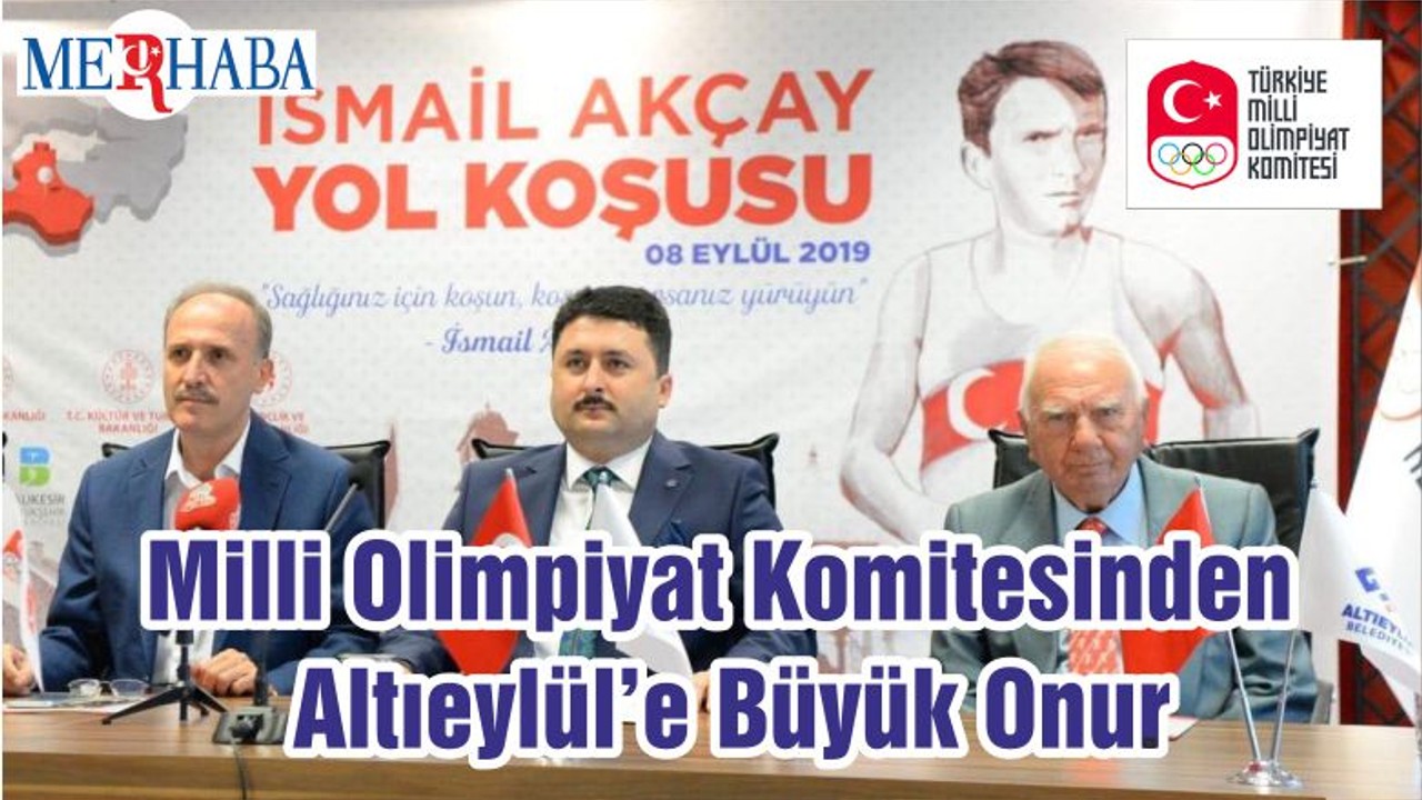 Milli Olimpiyat Komitesinden Altıeylül’e Büyük Onur