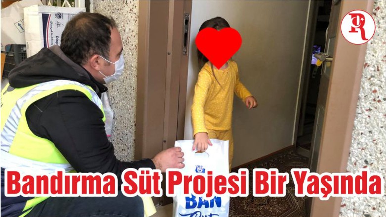 Bandırma Süt Projesi Bir Yaşında