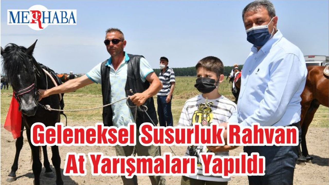 Geleneksel Susurluk Rahvan At Yarışmaları Yapıldı