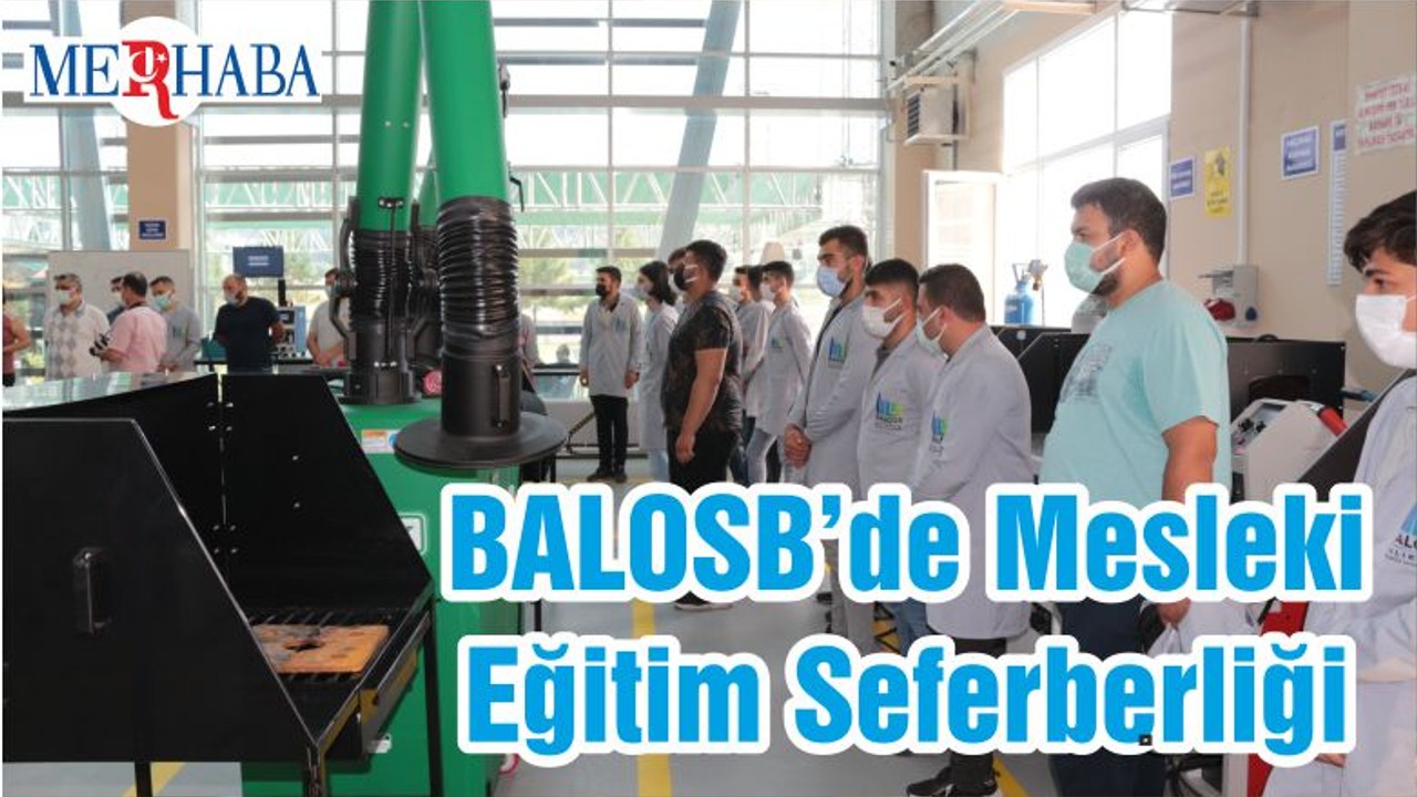 BALOSB’de Mesleki Eğitim Seferberliği