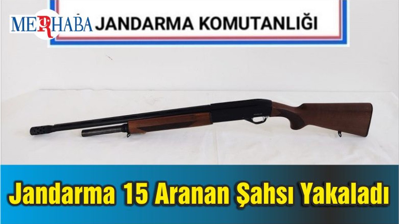 Balıkesir'de Jandarma 15 Aranan Şahsı Yakaladı
