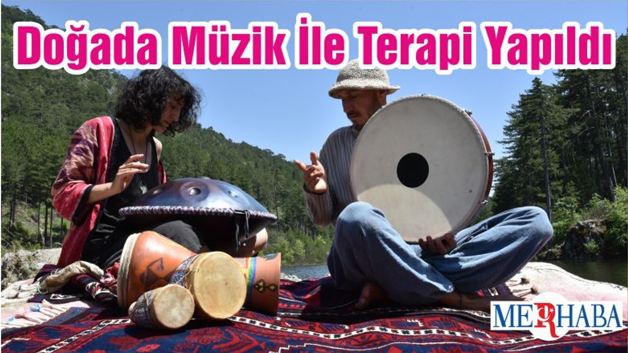 Doğada Müzik İle Terapi Yapıldı
