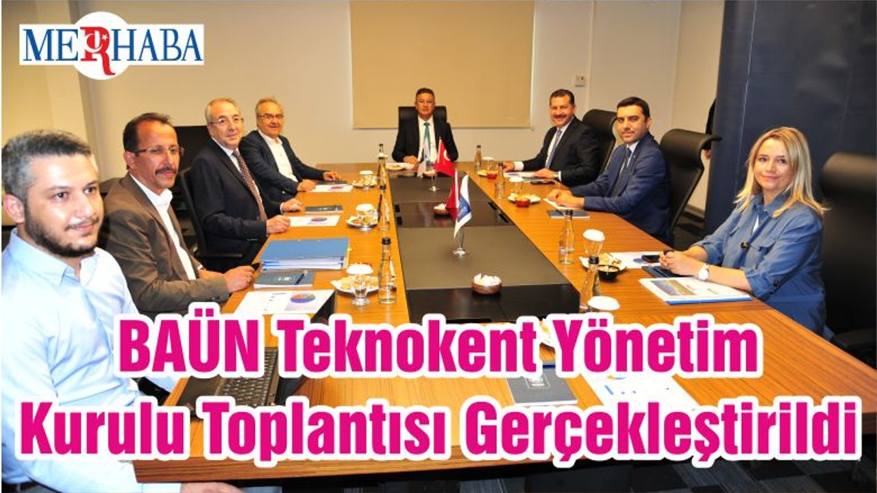 BAÜN Teknokent Yönetim Kurulu Toplantısı Gerçekleştirildi