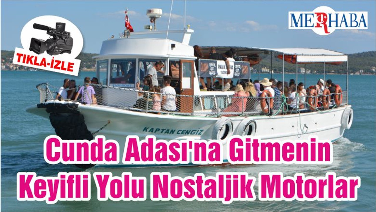 Cunda Adası'na Gitmenin Keyifli Yolu Nostaljik Motorlar
