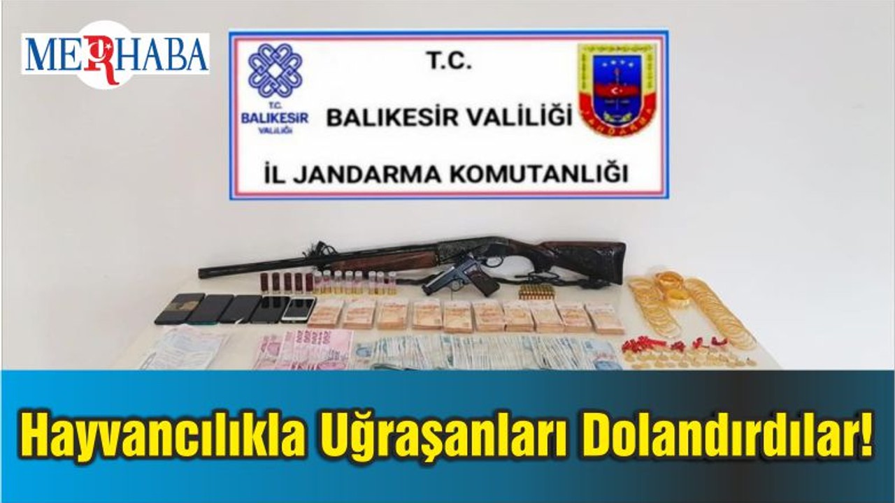 Balıkesir'de Sahte Çek ve Senetle Hayvancılıkla Uğraşanları Dolandırdılar!