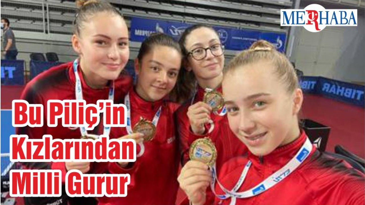 Bu Piliç’in Kızlarından Milli Gurur