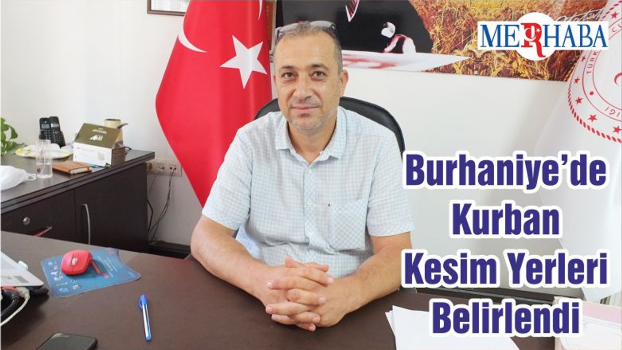 Burhaniye’de Kurban Kesim Yerleri Belirlendi