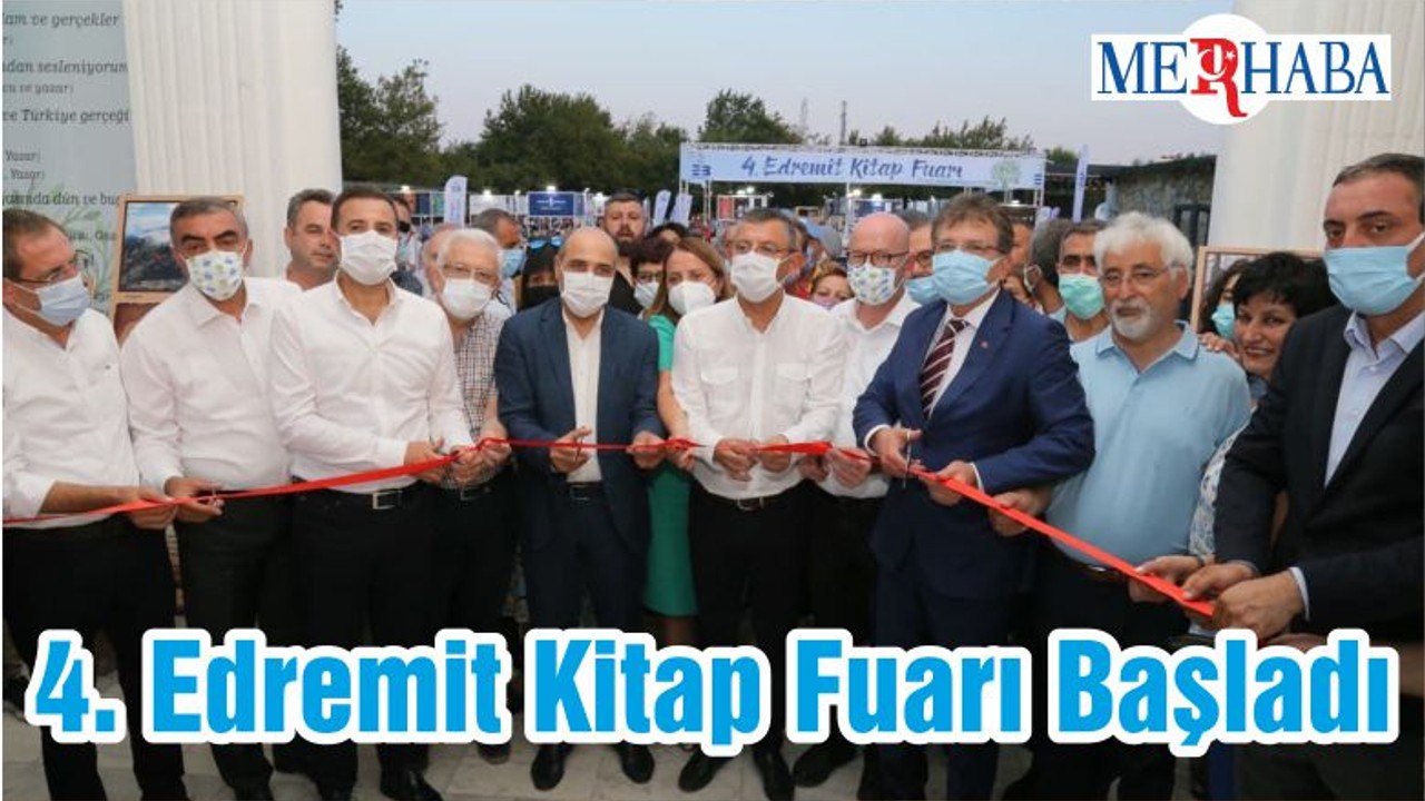 4. Edremit Kitap Fuarı Başladı