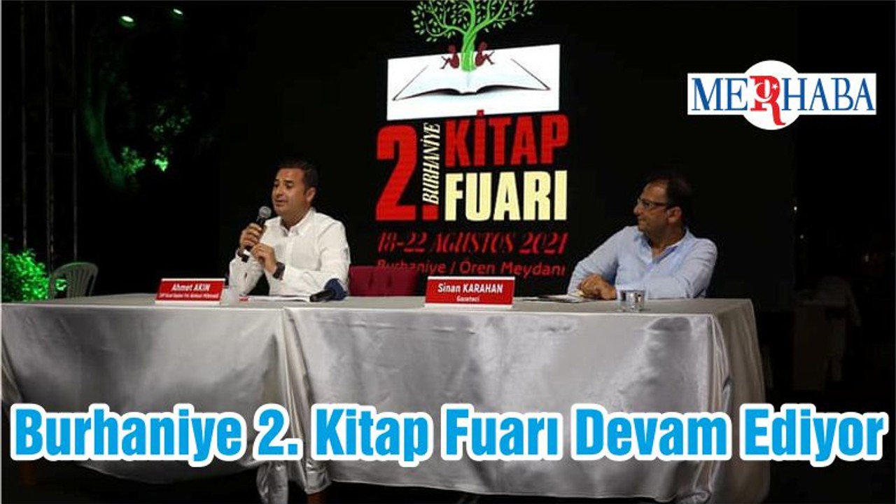 Burhaniye 2. Kitap Fuarı Devam Ediyor