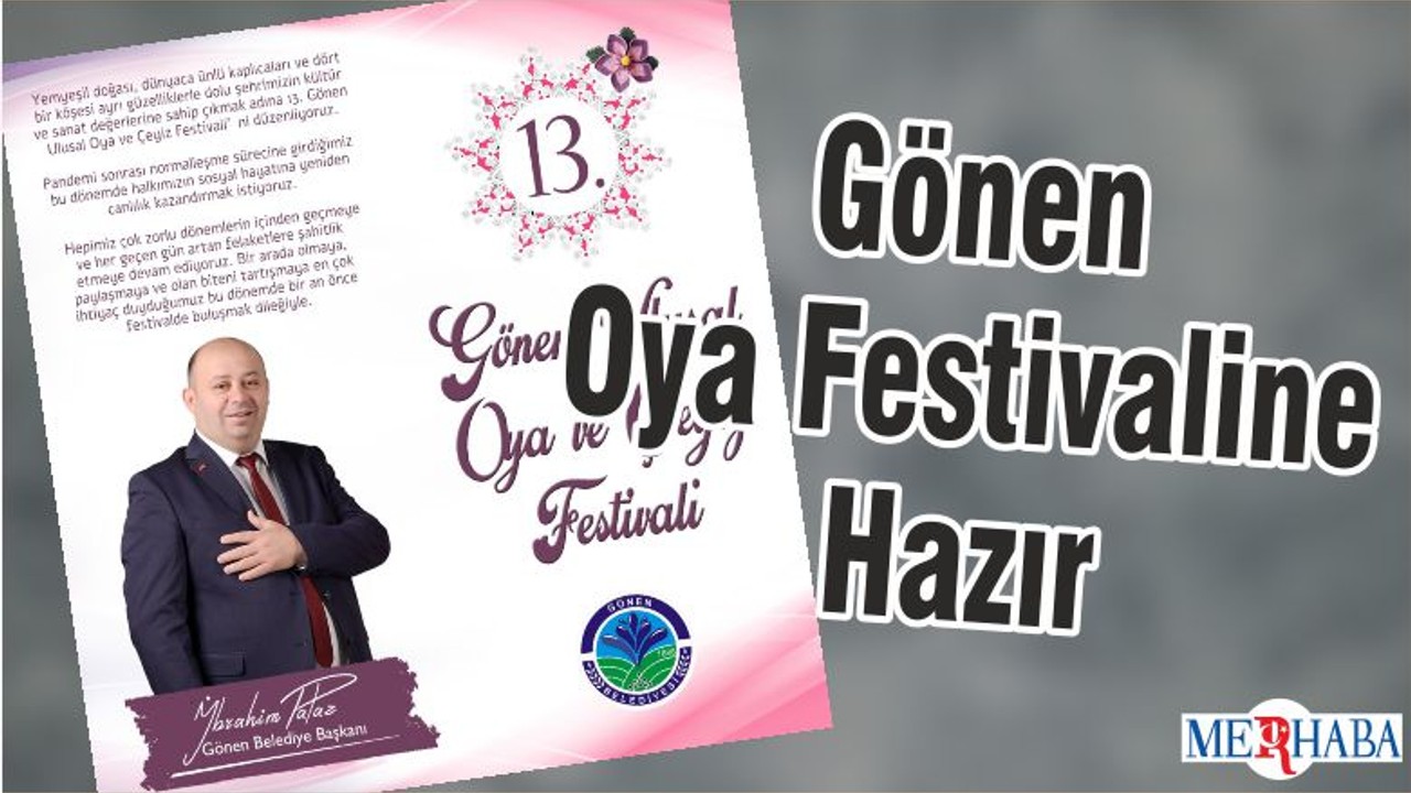 Gönen Oya Festivaline Hazır