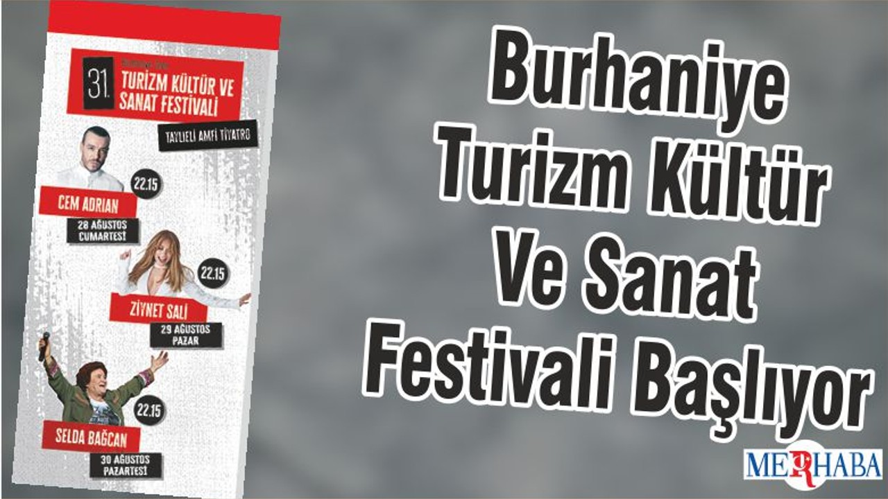 Burhaniye Turizm Kültür Ve Sanat Festivali Başlıyor