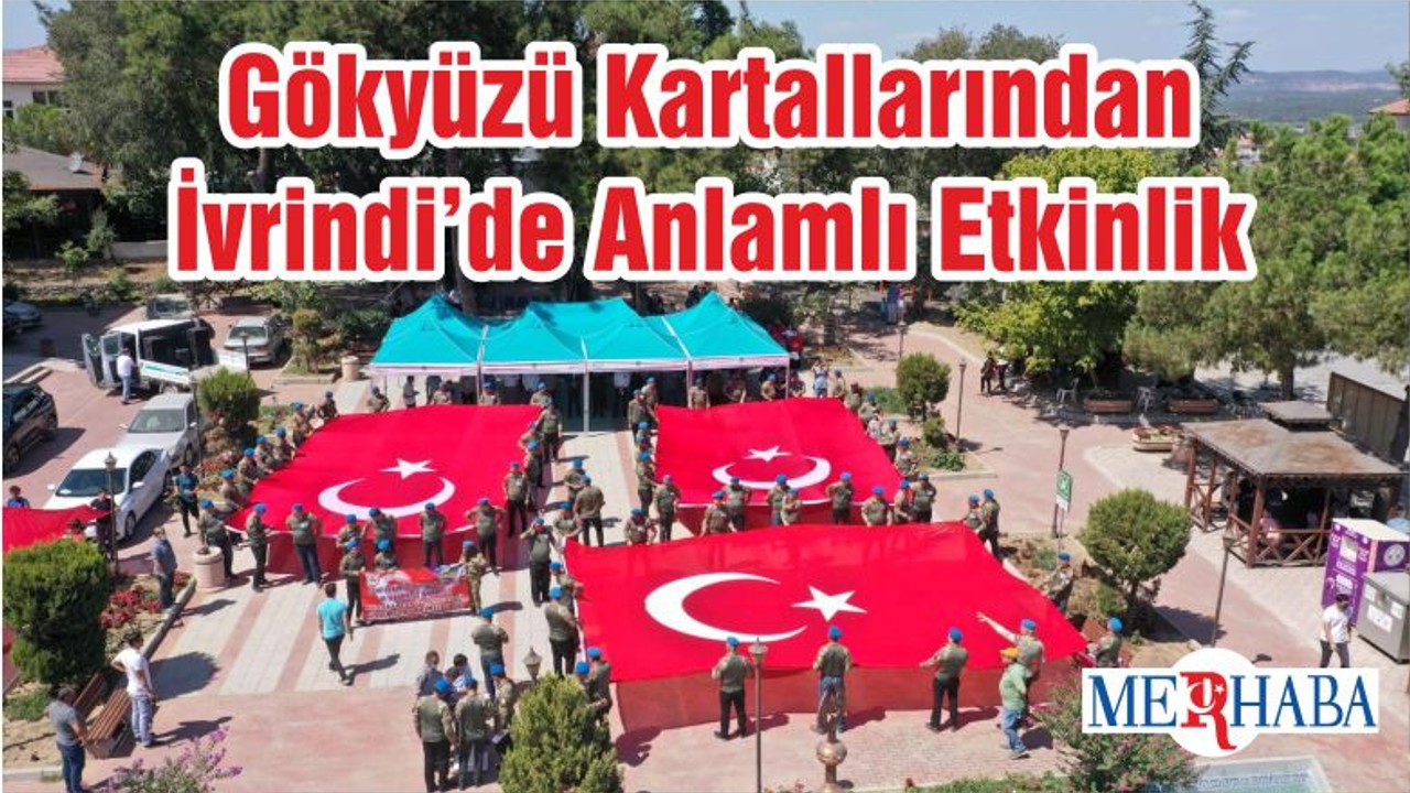 Gökyüzü Kartallarından İvrindi’de Anlamlı Etkinlik