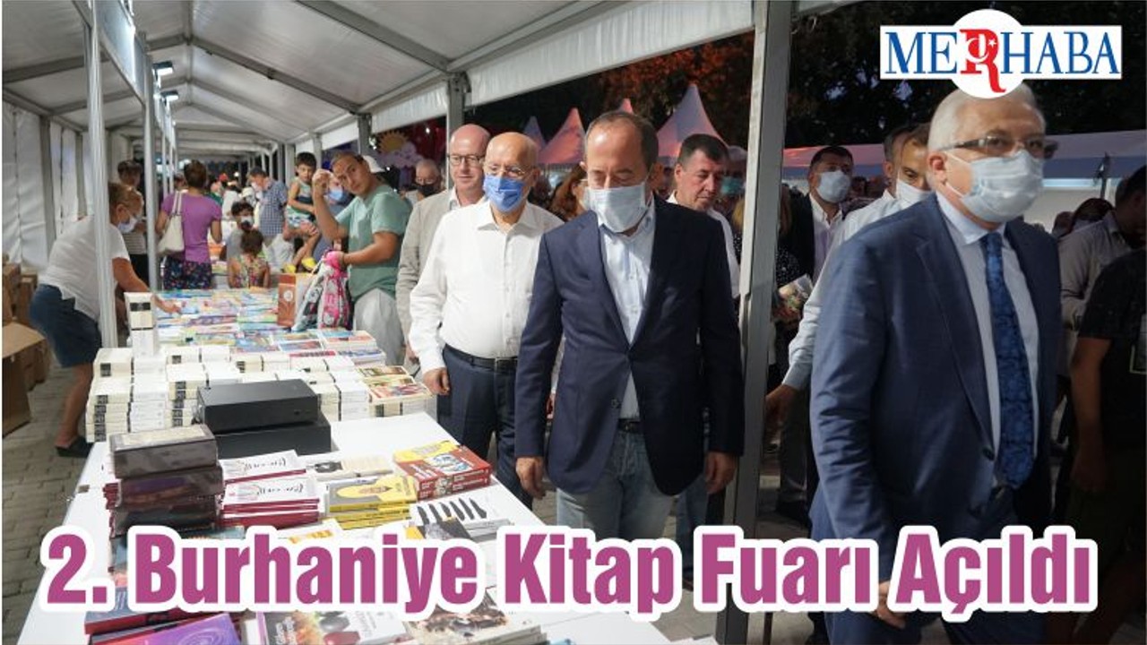 2. Burhaniye Kitap Fuarı Açıldı