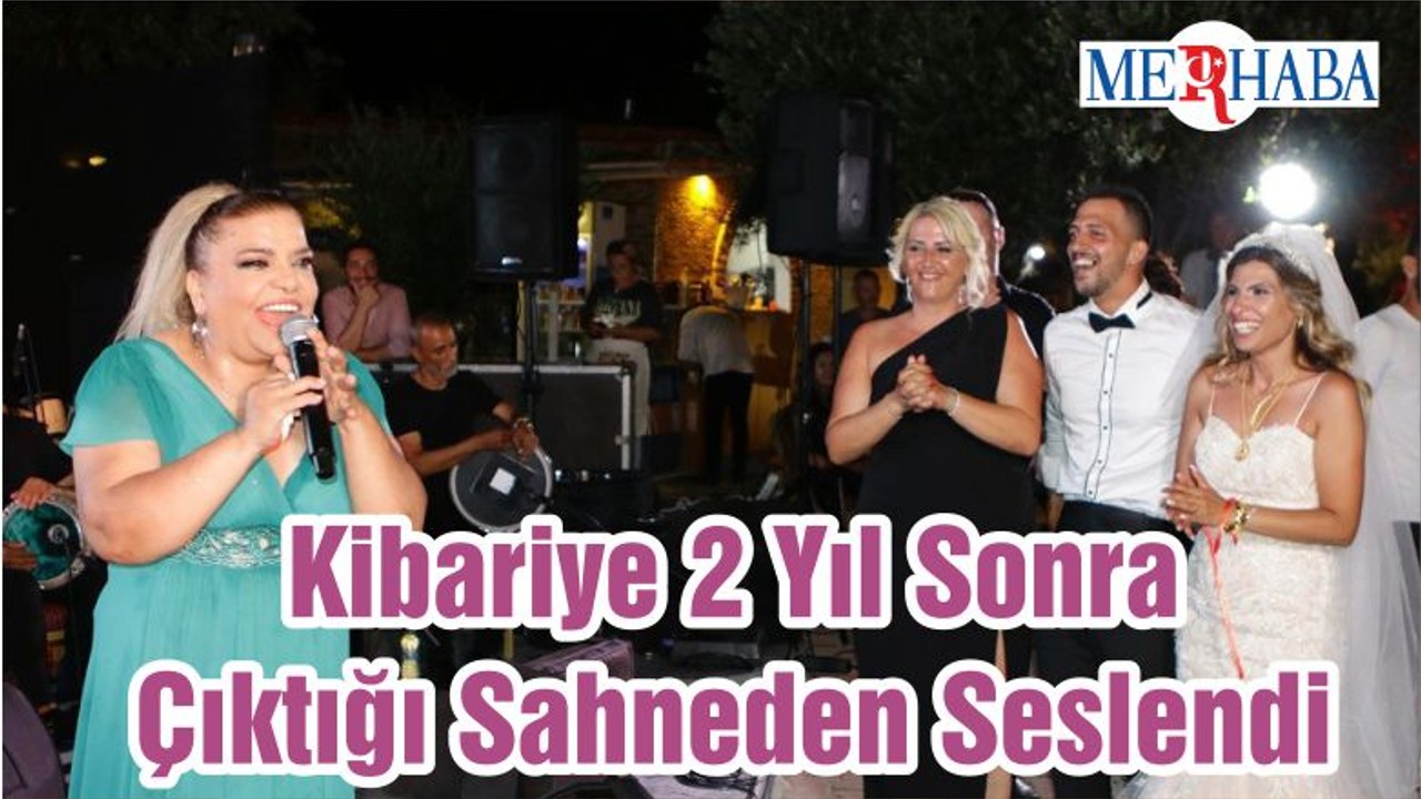 Kibariye 2 Yıl Sonra Çıktığı Sahneden Seslendi